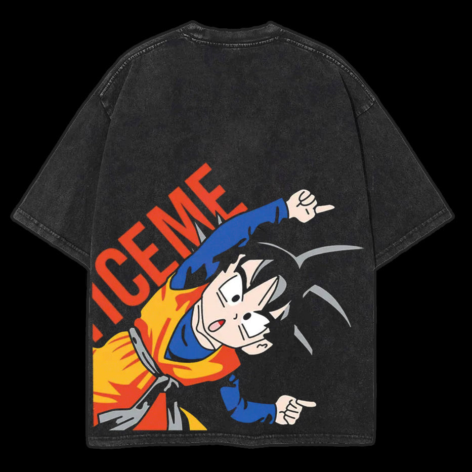 "SON GOKU" DRAGON BALL Wash Tee [MMU]
