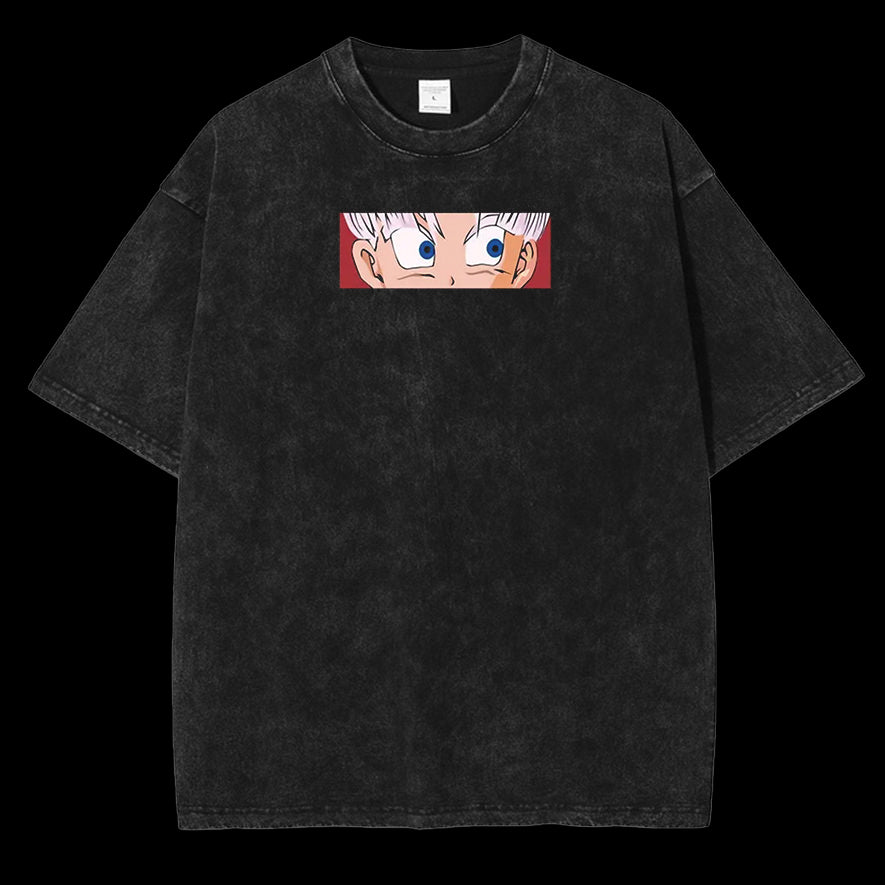 "TRUNKS" DRAGON BALL Vintage Anime Wash Tee [MMU]