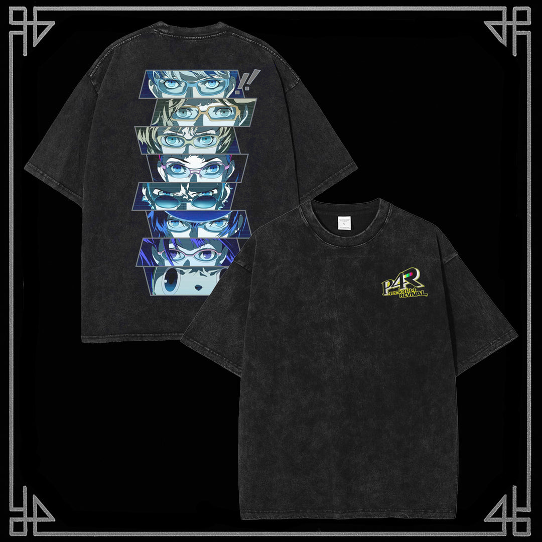 Persona 4 Cotton Unisex Round Neck Anime T-Shirt