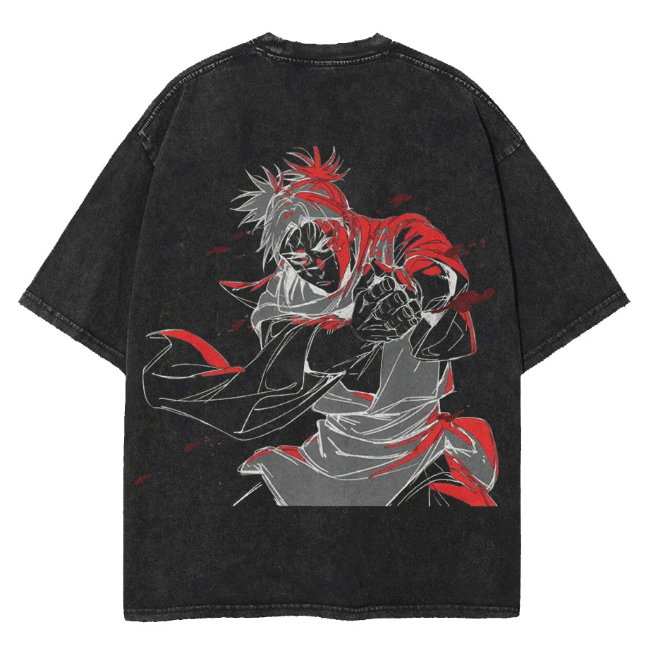 "Choso" Jujutsu Kaisen Unisex Anime Washed T-Shirt