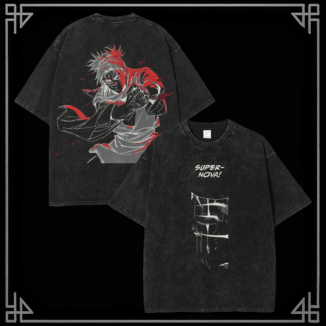 "Choso" Jujutsu Kaisen Unisex Anime Washed T-Shirt