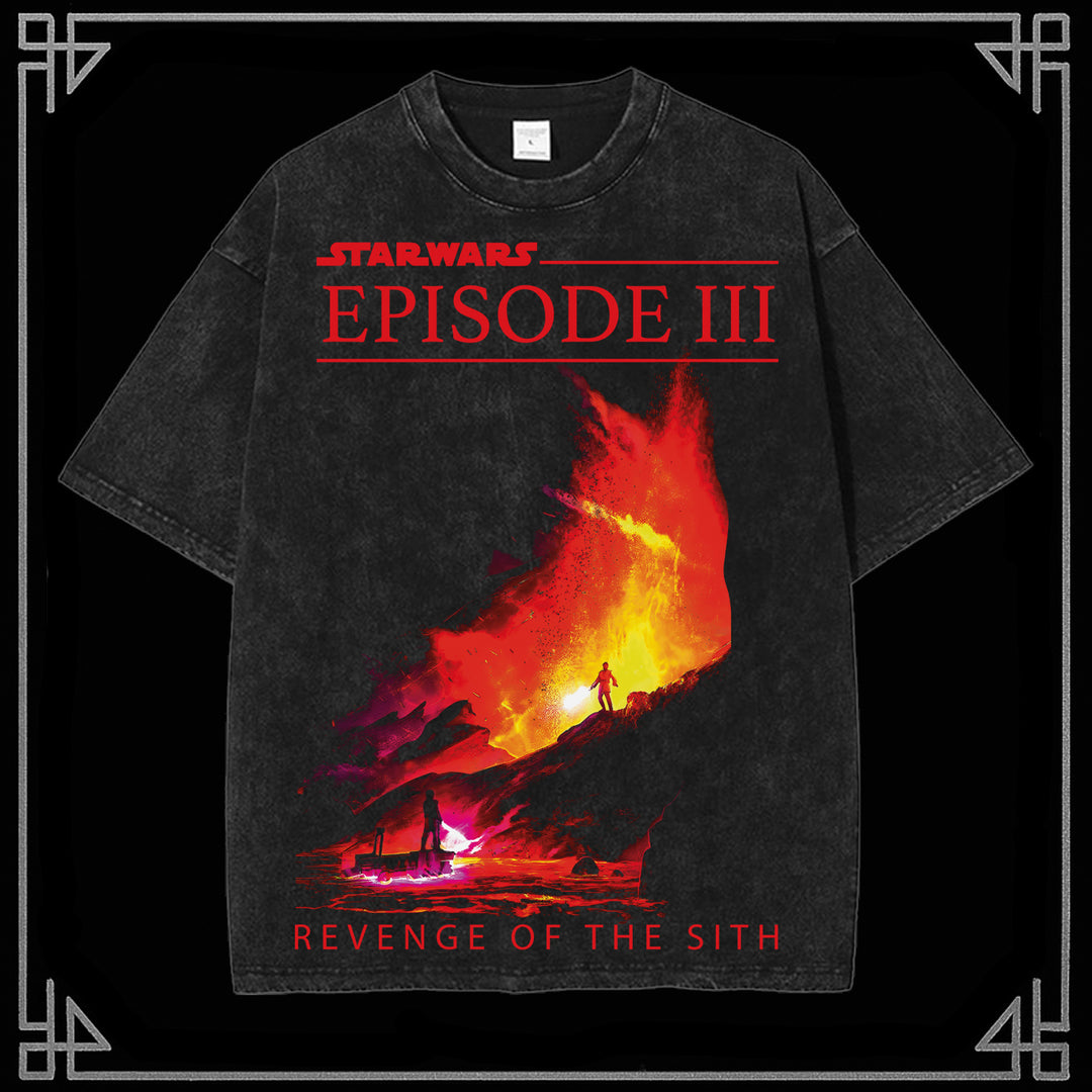 "Star Wars" Revenge Of The Sith Wash Shirt
