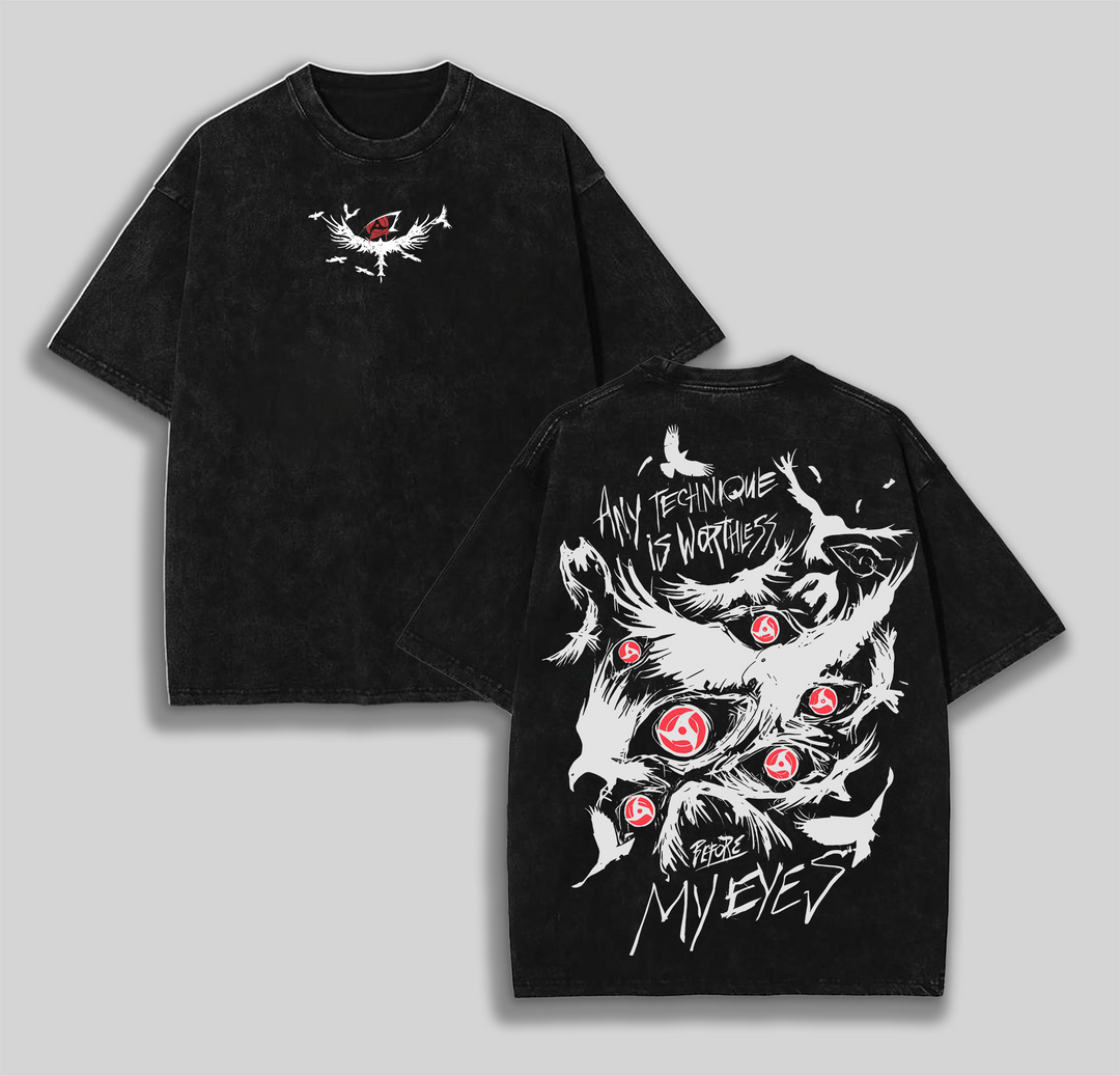 Retro Heavy Limited Uchiha Itachi Sharingan'TTT'|