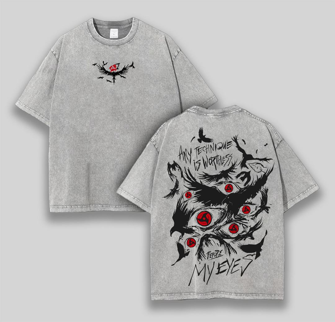 Retro Heavy Limited Uchiha Itachi Sharingan'TTT'|