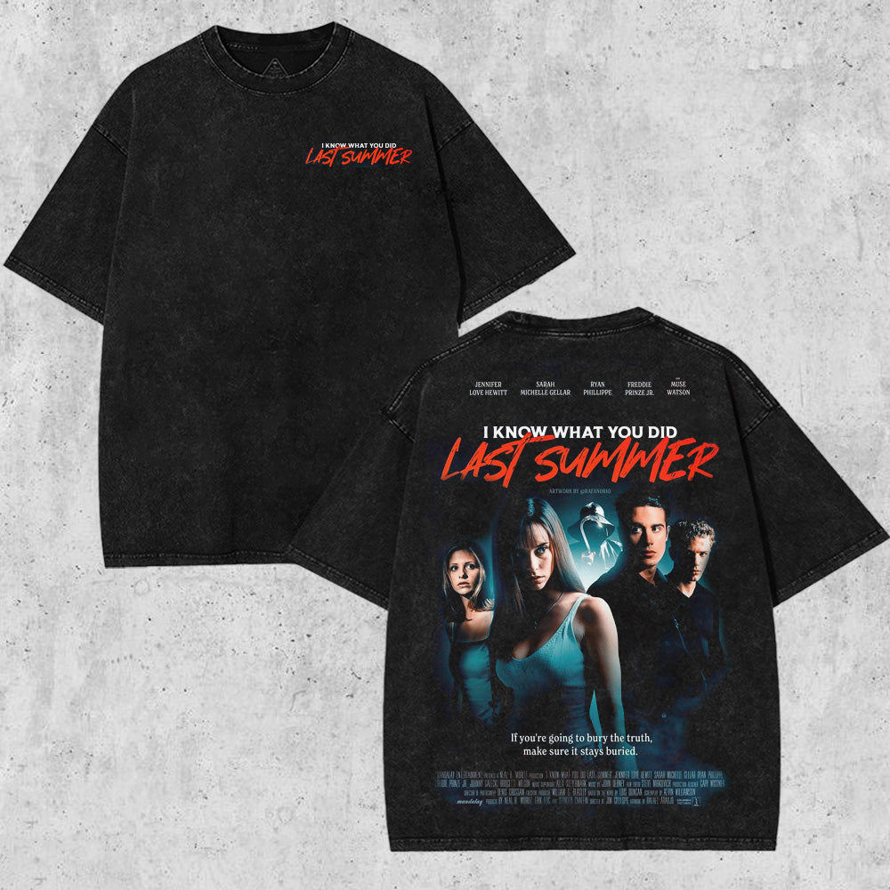 I Know What You Did Last Summer 2025 V1 Washed T-Shirt HHV