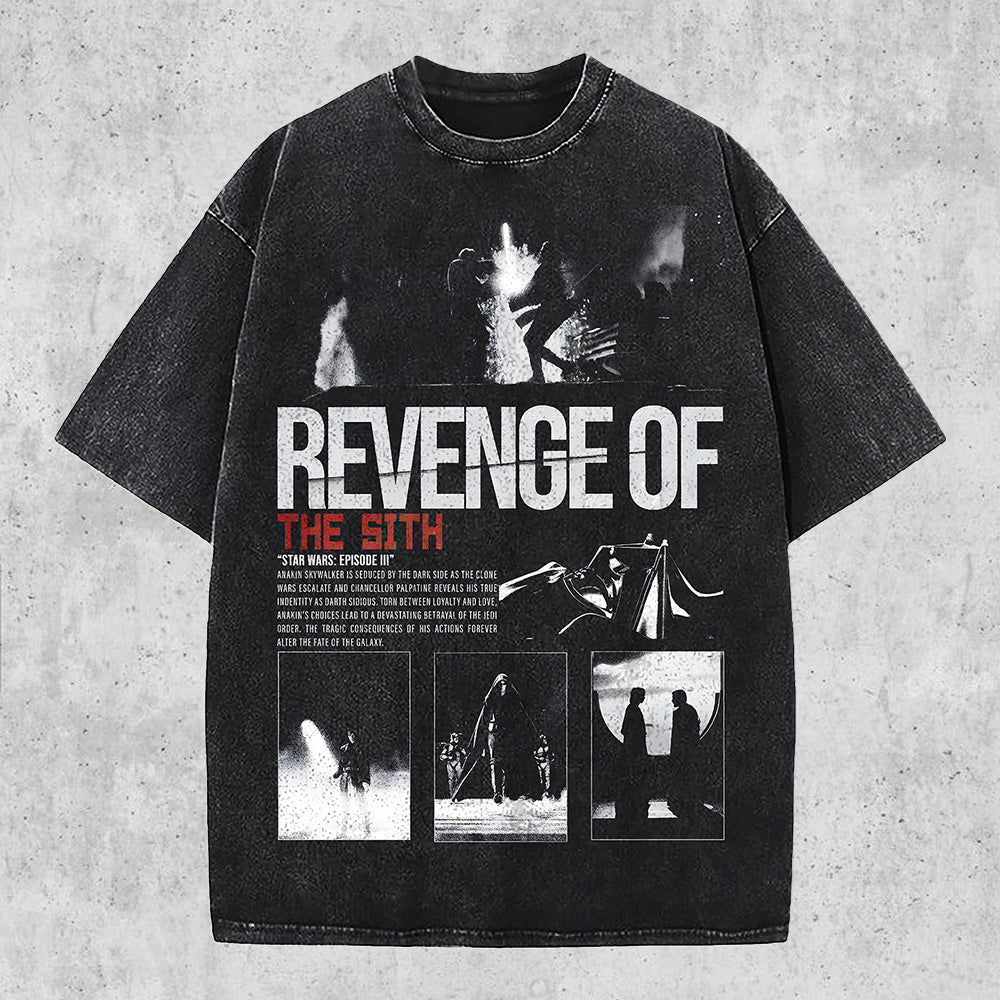 Star War: Revenged Of The Sith Washed T-Shirt HHV