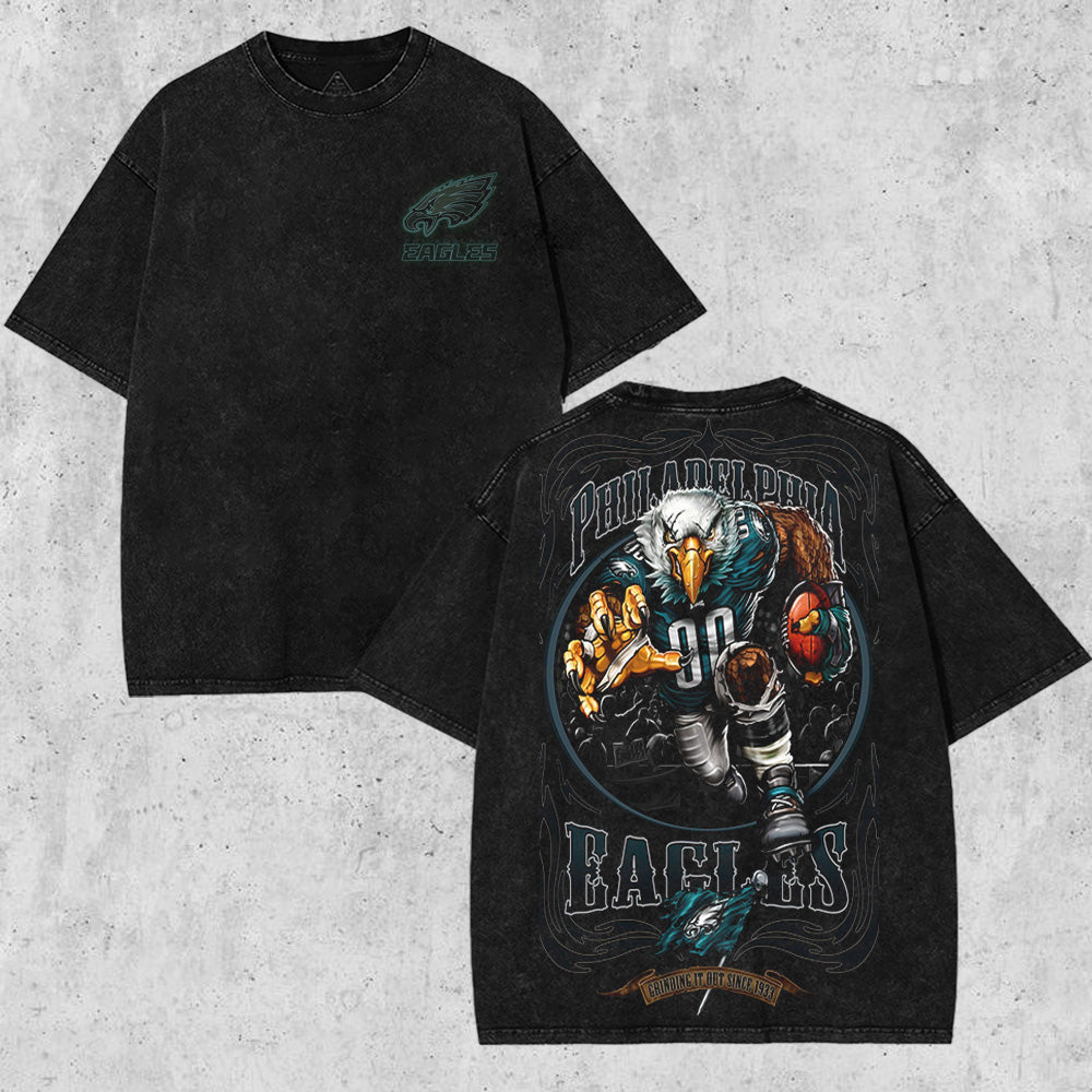 Philadelphia Eagles Football Washed T-Shirt HHV