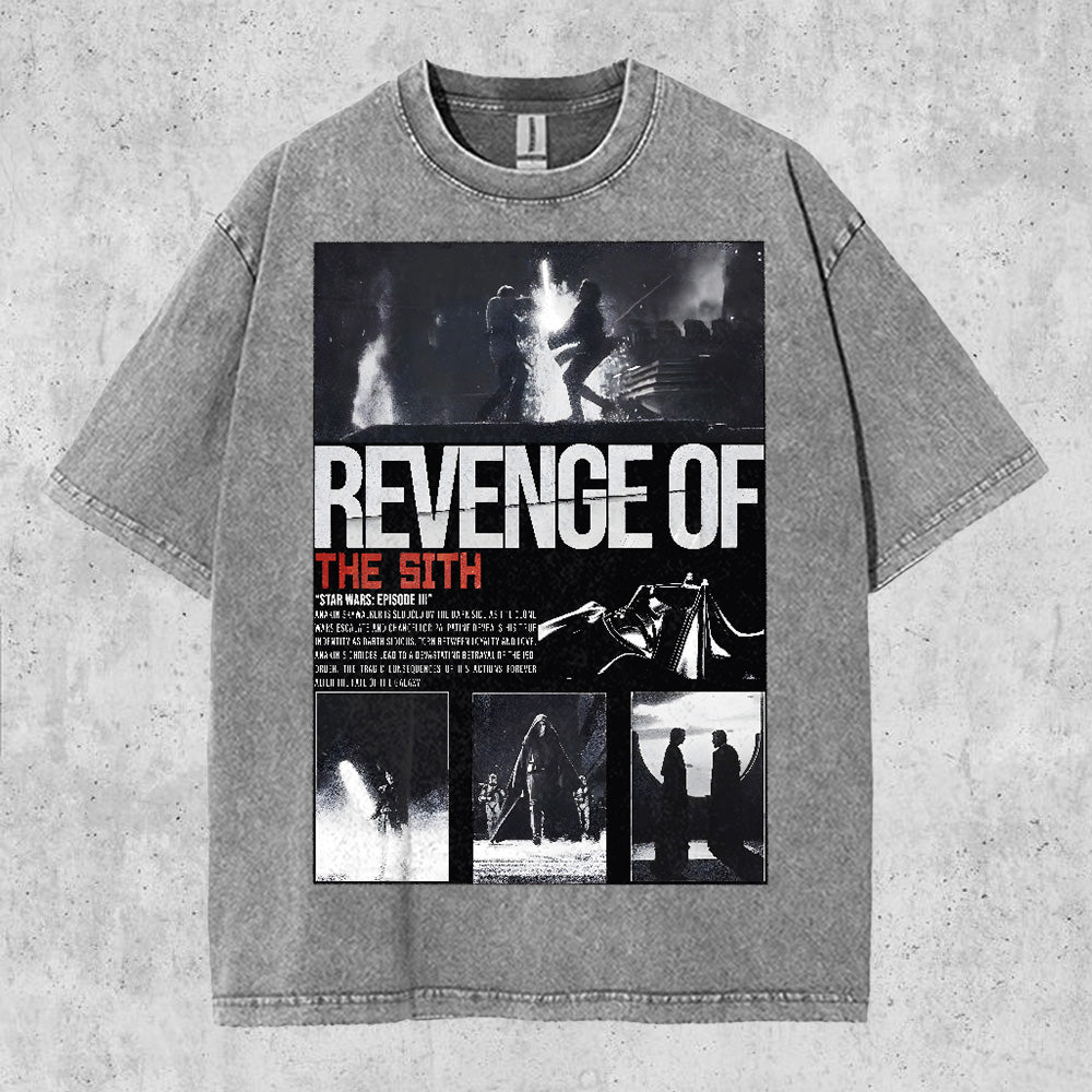 Star War: Revenged Of The Sith Washed T-Shirt HHV