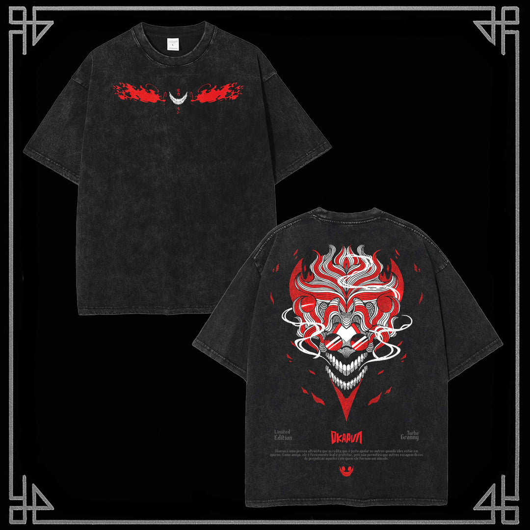 "Dandadan" OKARUN Wash T-Shirt [MMU]