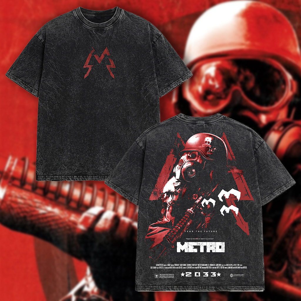 Metro 2033 Washed T-Shirt