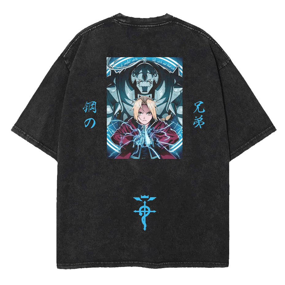Fullmetal Alchemist Unisex Wash Tshirt [MMU]