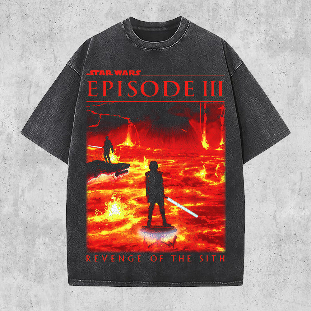 Star War: Episode III Washed T-Shirt HHV
