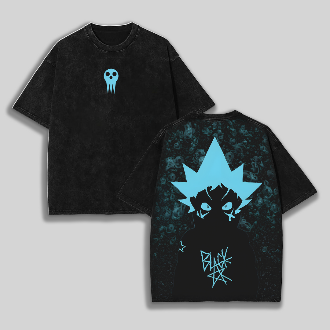 Black Star Soul Eater Rare Unisex Oversize