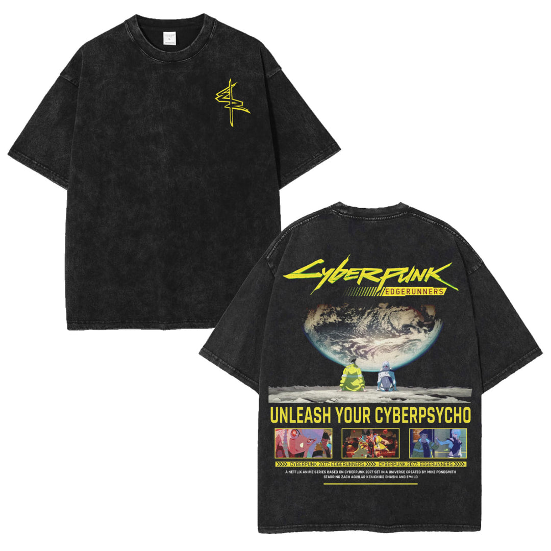 Cyber Punk Vintage Washed Shirt [MMU]