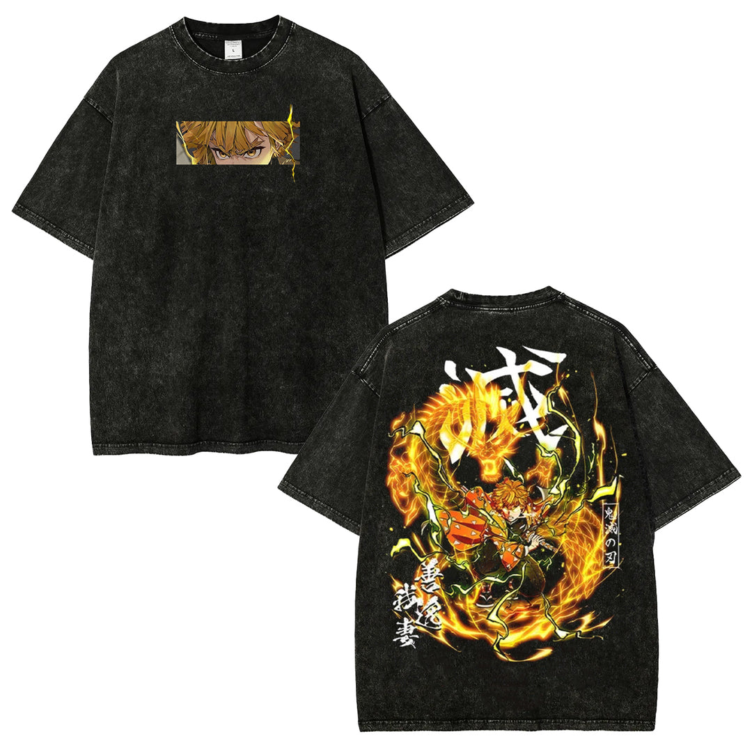 Demon Slayer Vintage Washed Shirt [MMU]