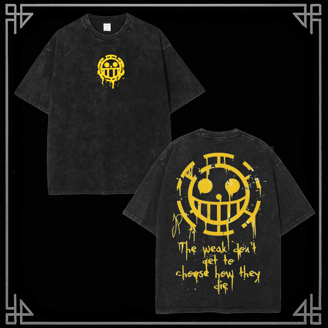 Trafalgar Law "One Piece" Wash Tee [MMU]