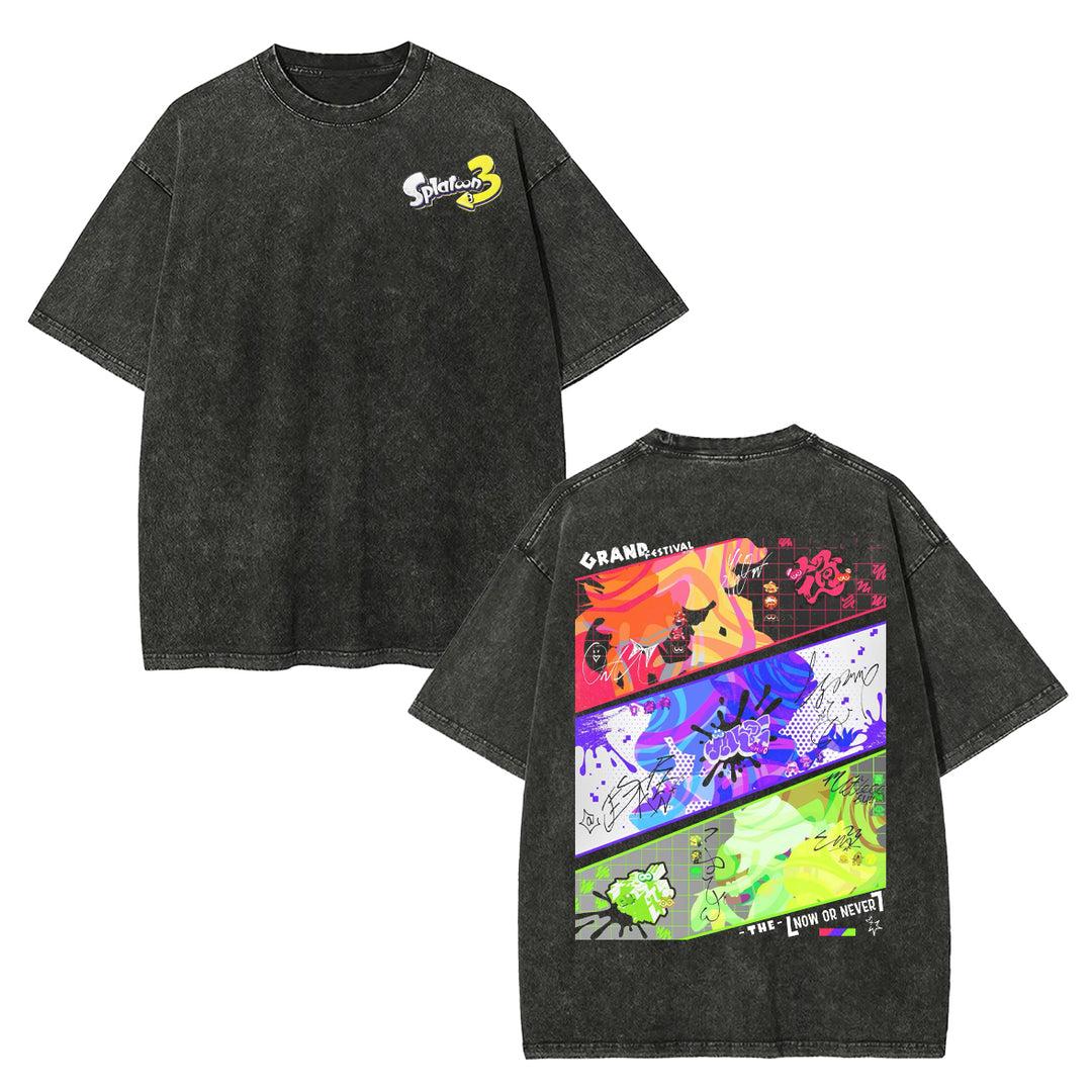 Splatoon 3 Vintage Washed Shirt [MMU]