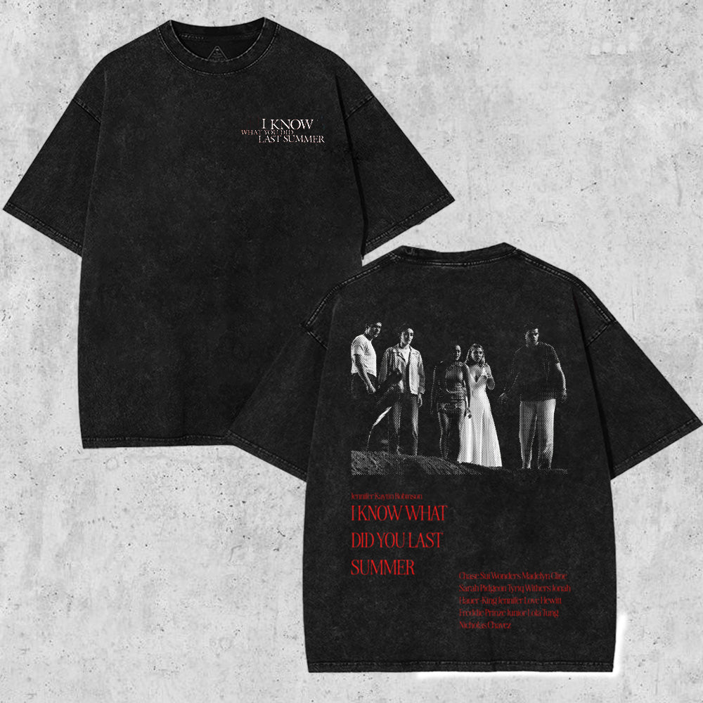 I Know What You Did Last Summer 2025 V2 Washed T-Shirt HHV