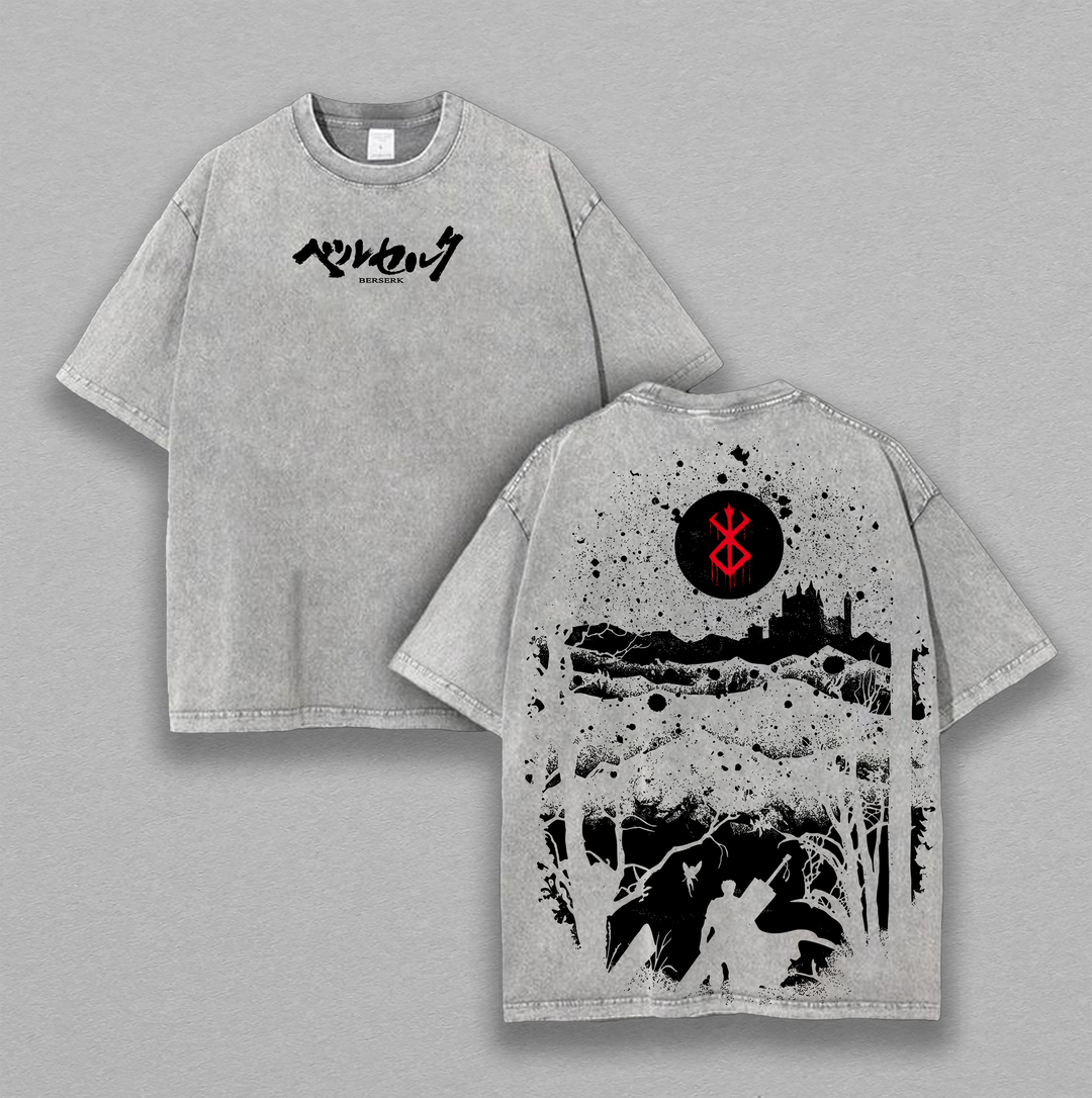 Guts x Berserk Winter Anime Clothing Double Printed