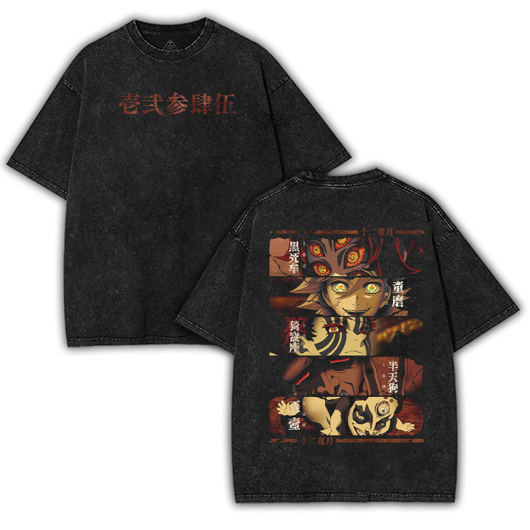 Demon Slayer Washed Tshirt [MMU]