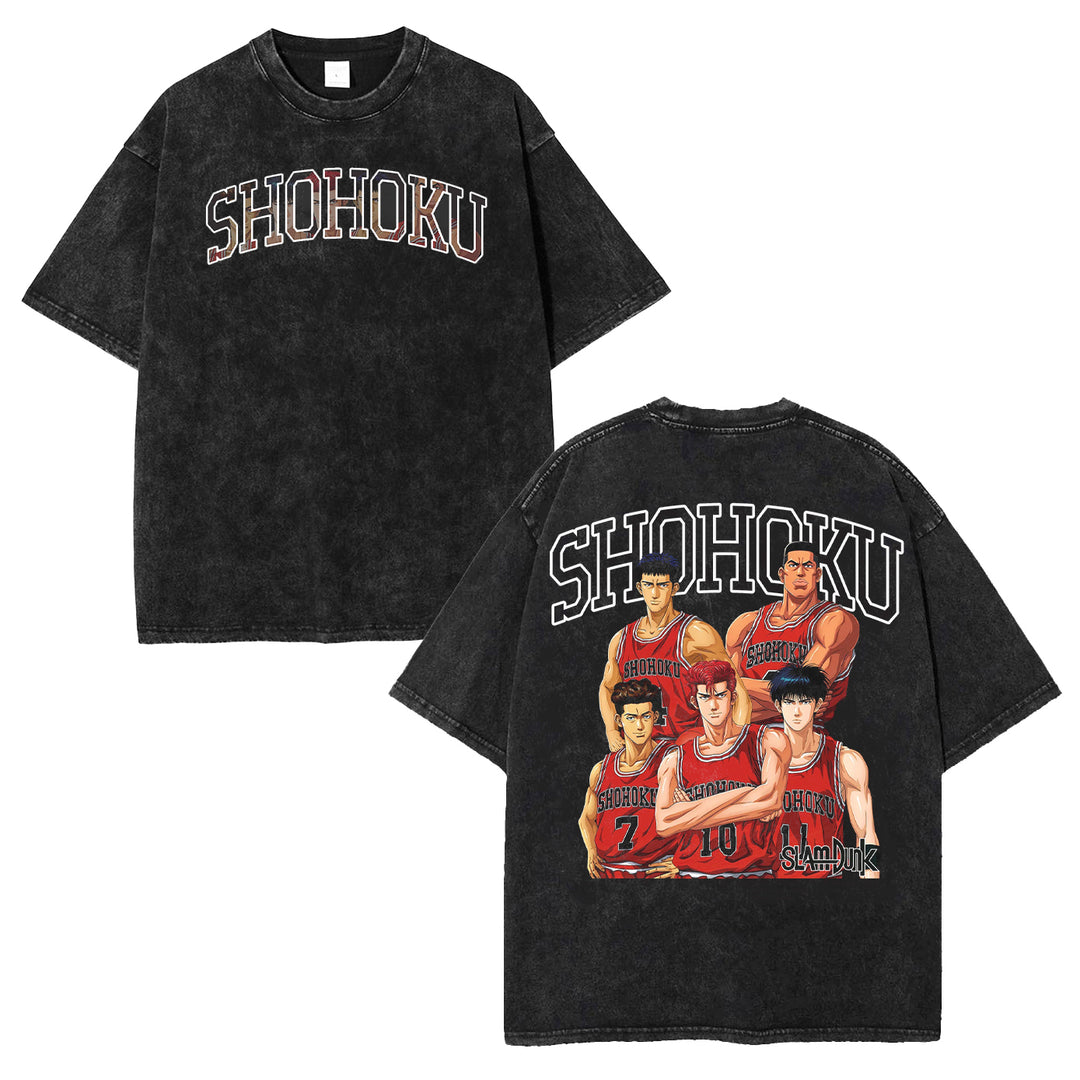 SHOHOKU SLAMDUNK Washed Shirt [MMU]