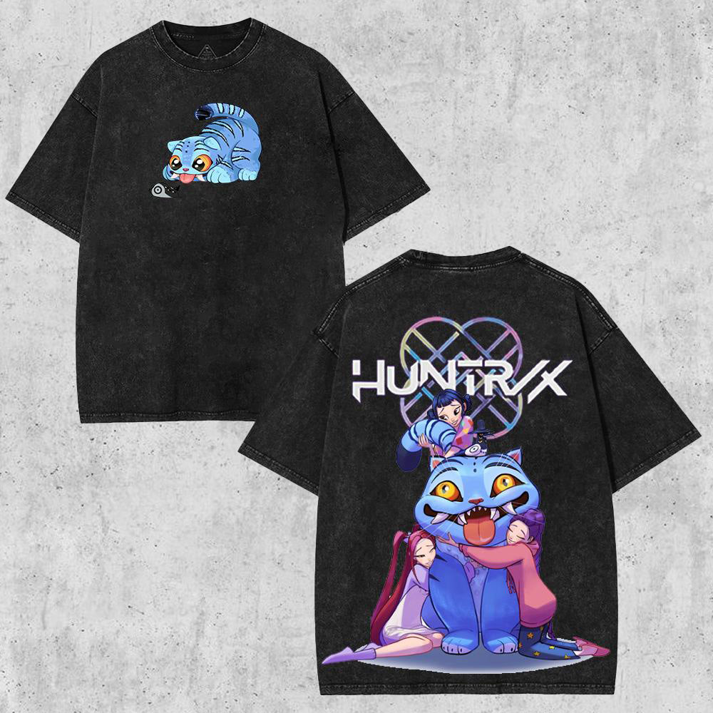 Derpy: K-Pop Demon Hunter V3 Washed T-Shirt HHV