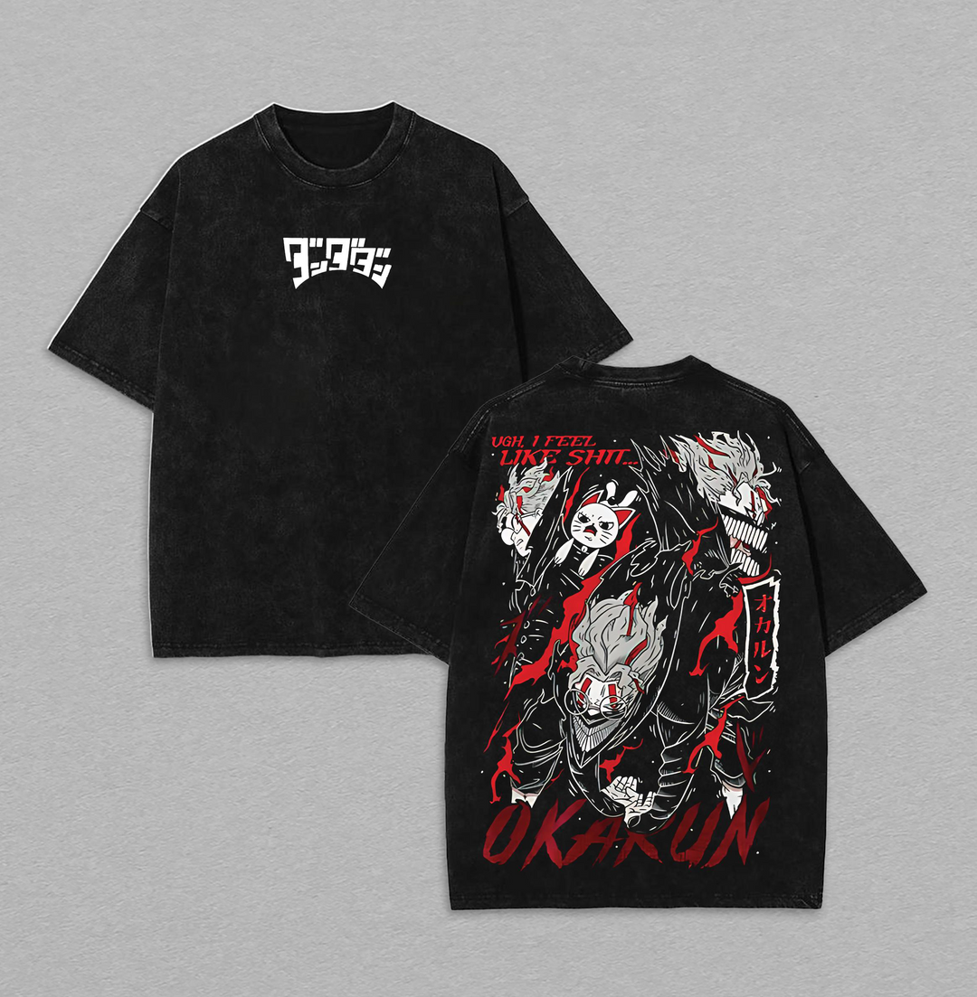 Okarun Dandadan Ken Takakura Anime Graphic Tees, Anime Shirt Hoodies Clothing Menswear