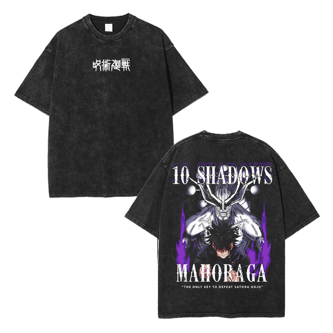 Mahoraga x Megumi Vintage Washed Shirt [MMU]