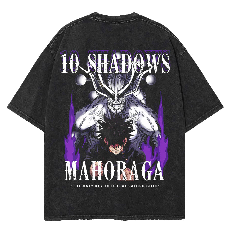 Mahoraga x Megumi Vintage Washed Shirt [MMU]