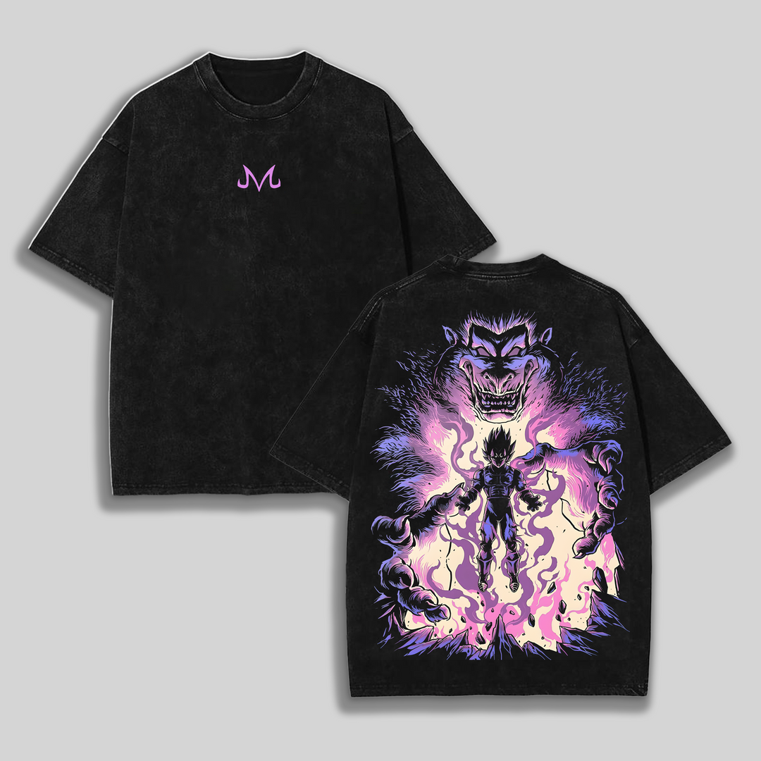 'TTT'|"Majin Vegeta" Dragon Balll Retro Vintage