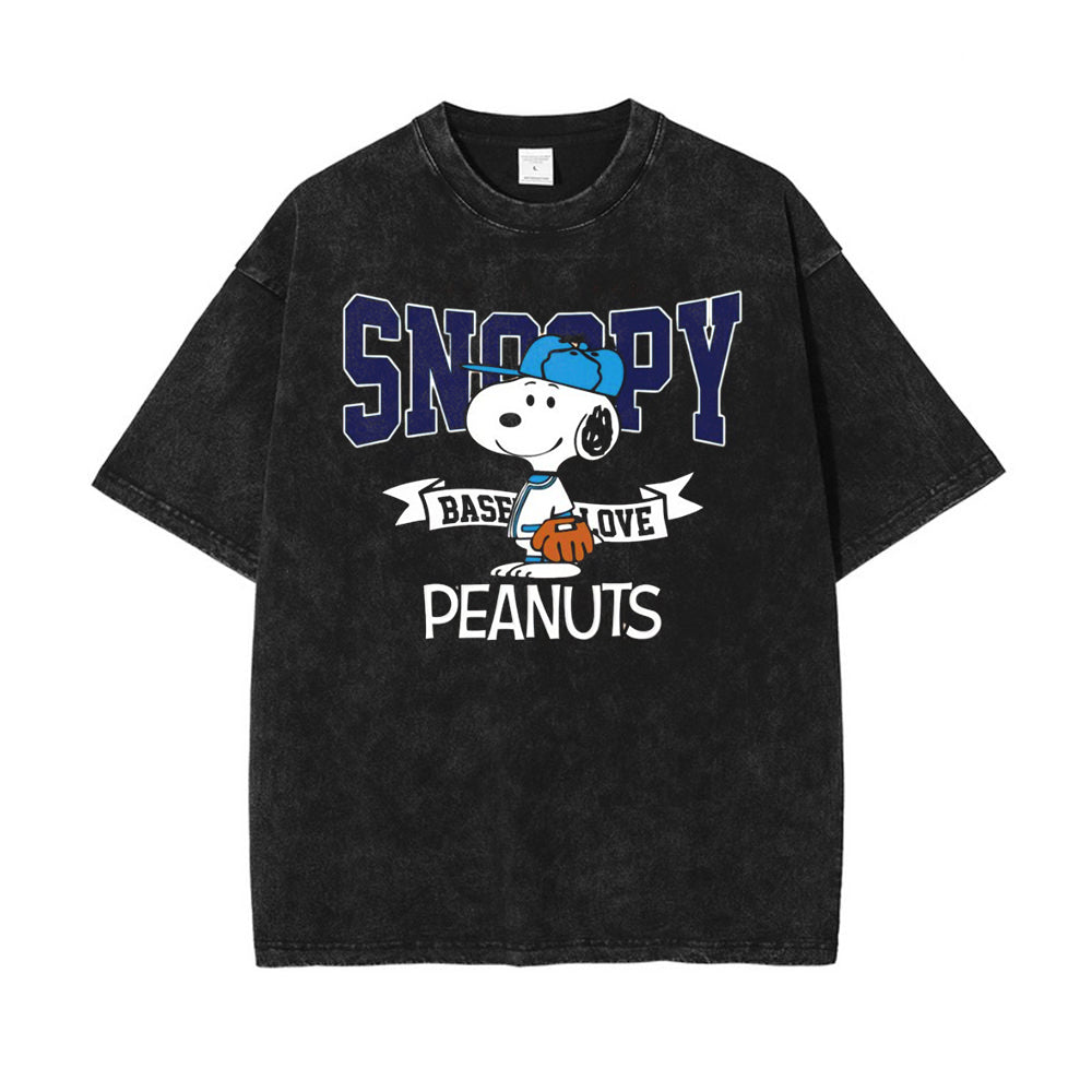 Snoppy Washed T-shirt [MMU]