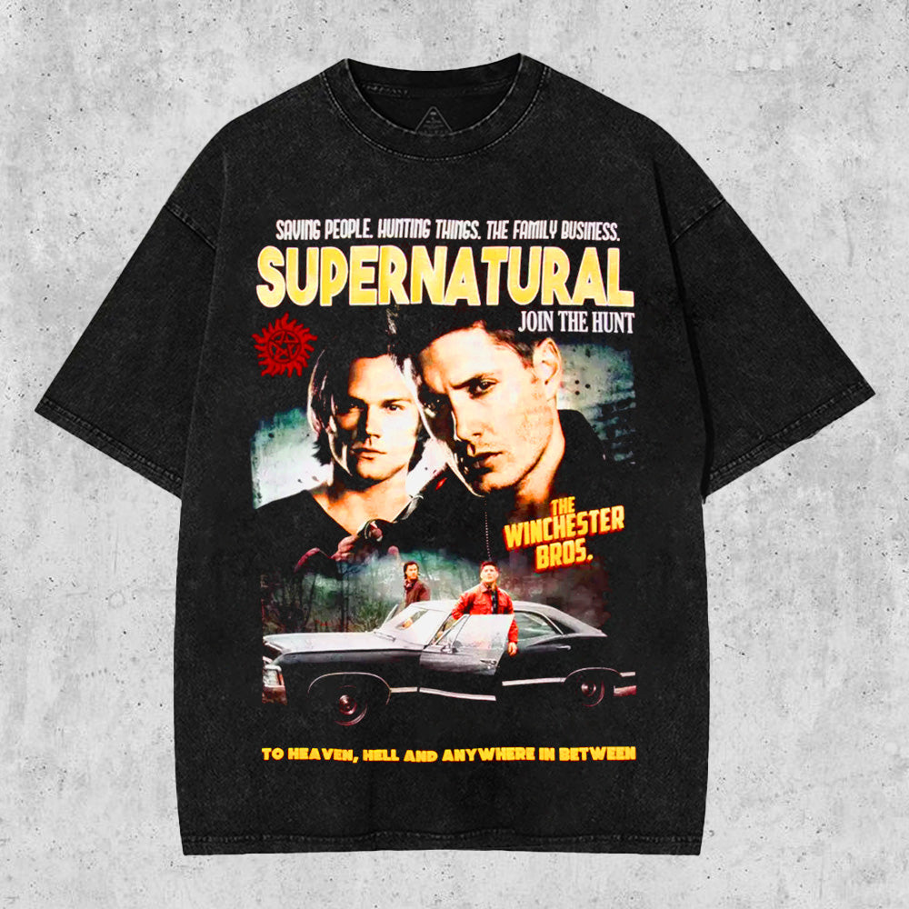 Supernatural Washed T-Shirt HHV