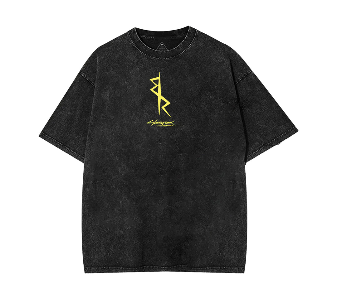 Retro David x Lucyna Cyberpunk Wash Tshirts [TPR]