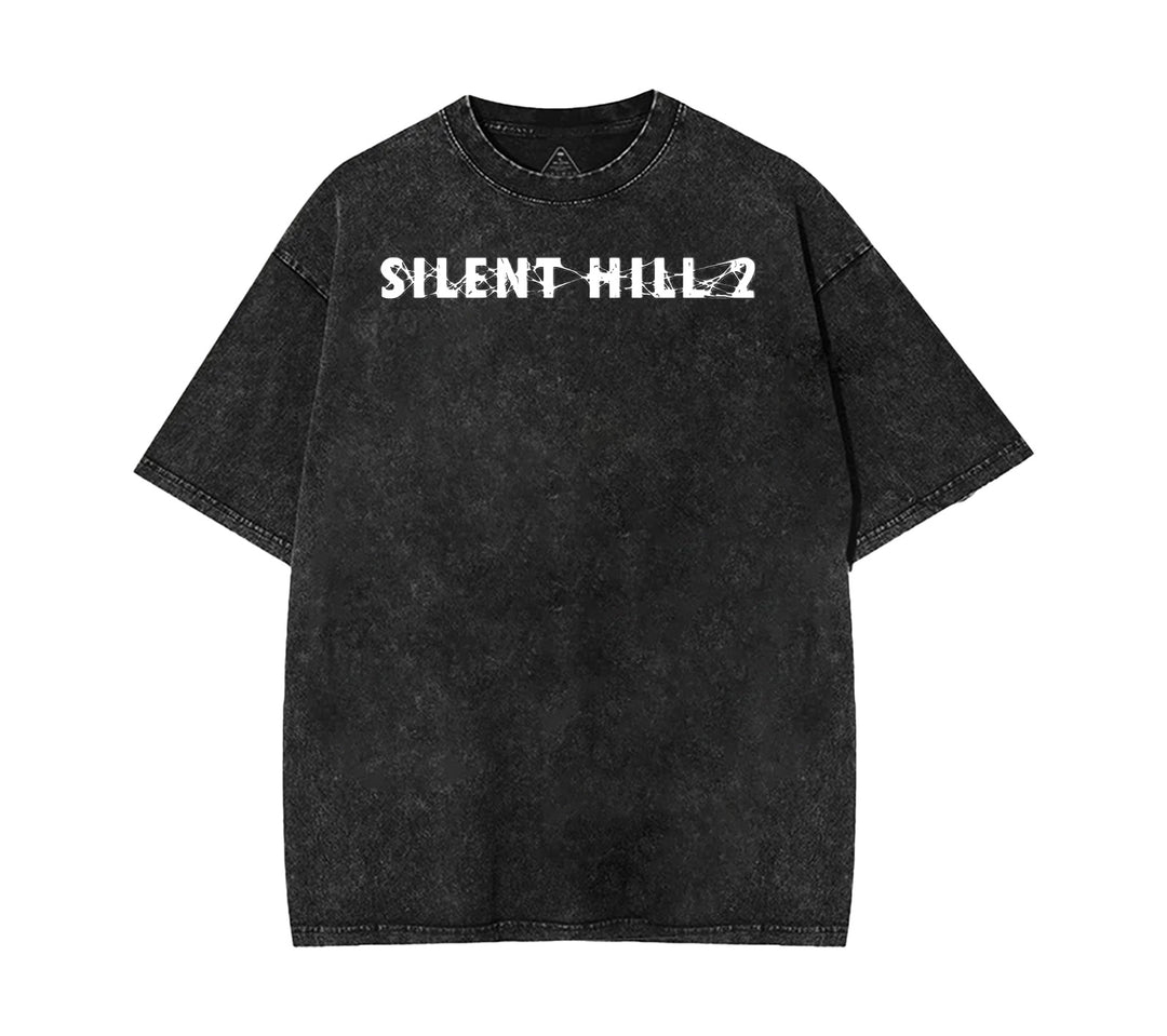 Silent Hill 2 Horror Game Washed Tshirt [TPR]