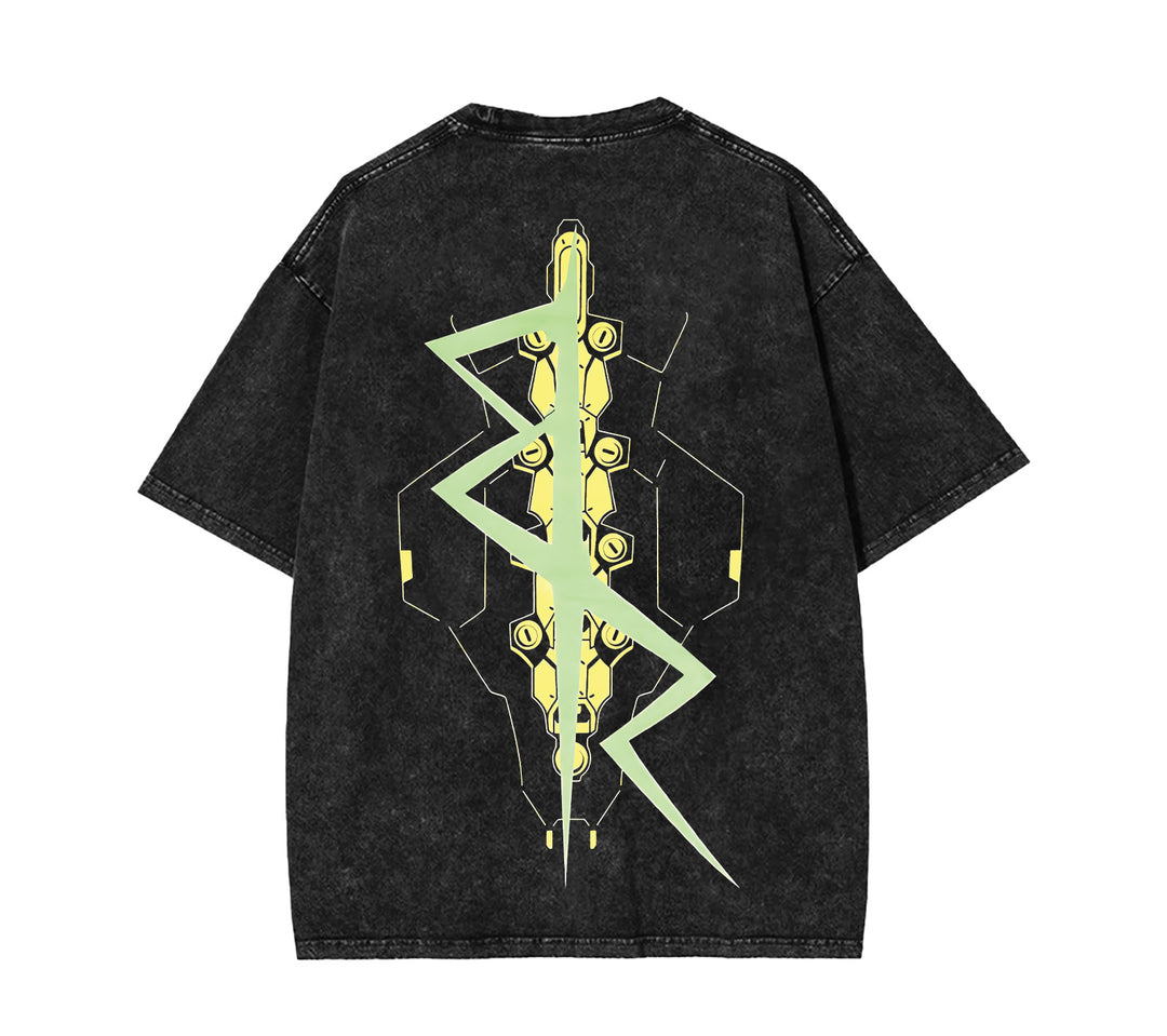Cyberpunk 2077 Vintage Washed Graphic Tee [TPR]