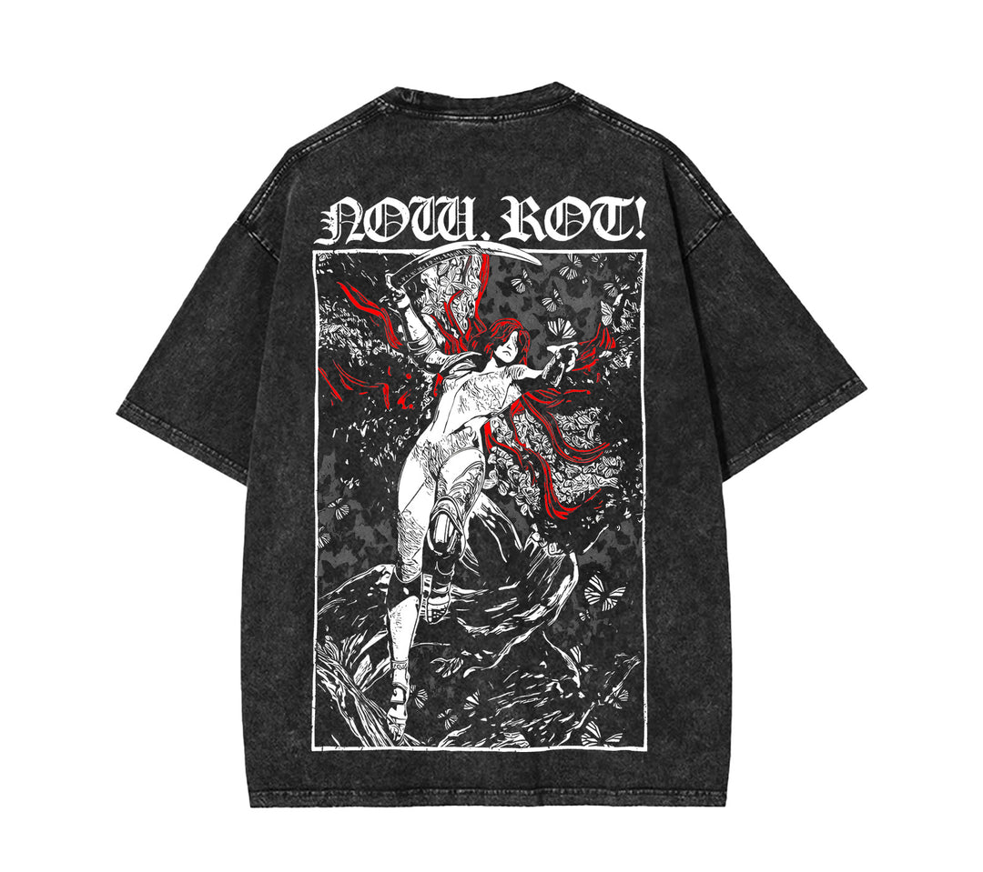 Retro Limited Vintage Malenia, The Black Blade Elden Ring Game Tshirt [TPR]