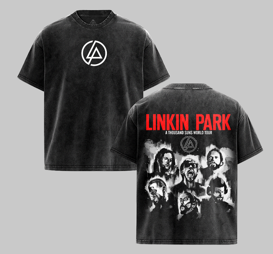 Linkin Park Band Vingate Shirts RBW [LP]
