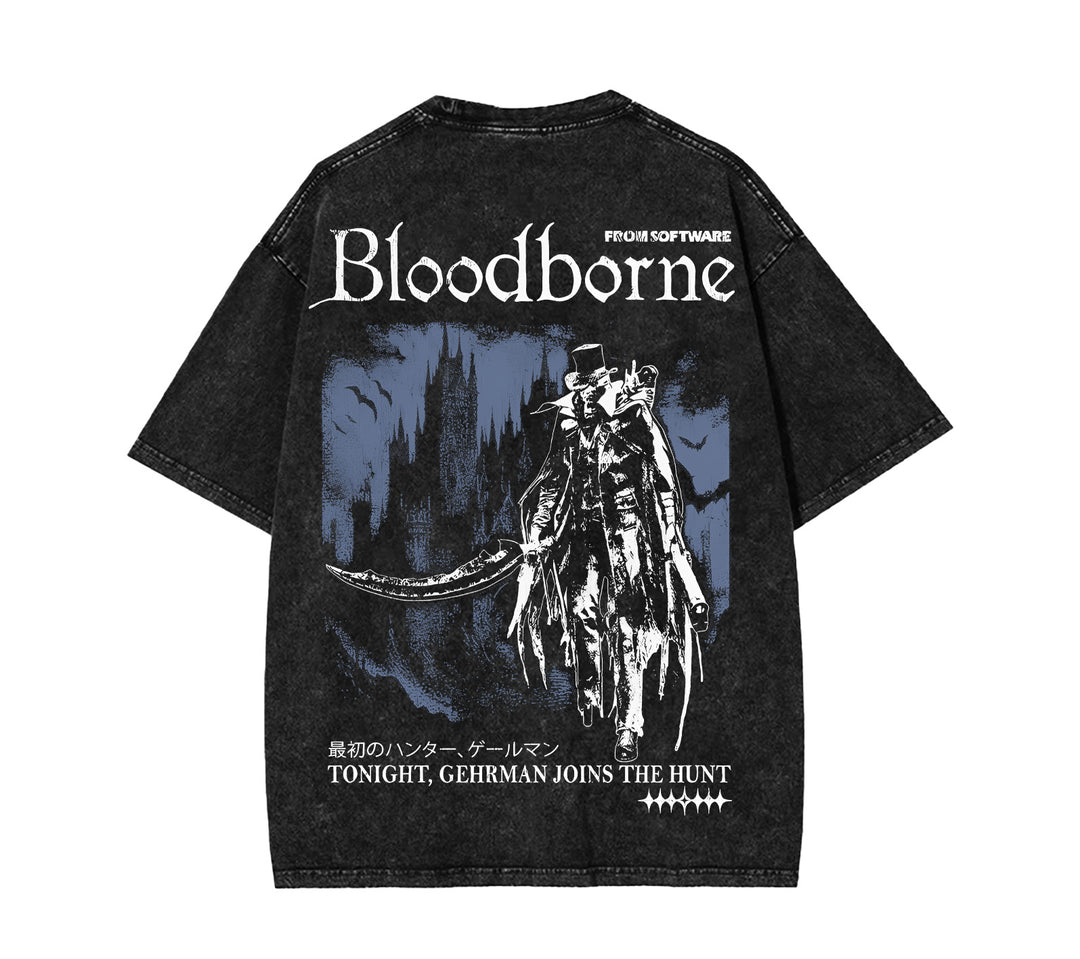 Bloodborne Gehrman The First Hunter Washed T-Shirt  [TPR]