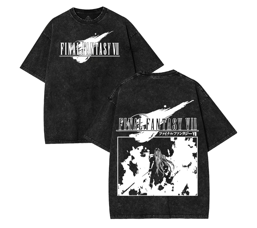 Final Fantasy VII - Sephiroth Washed Graphic Tee [TPR]