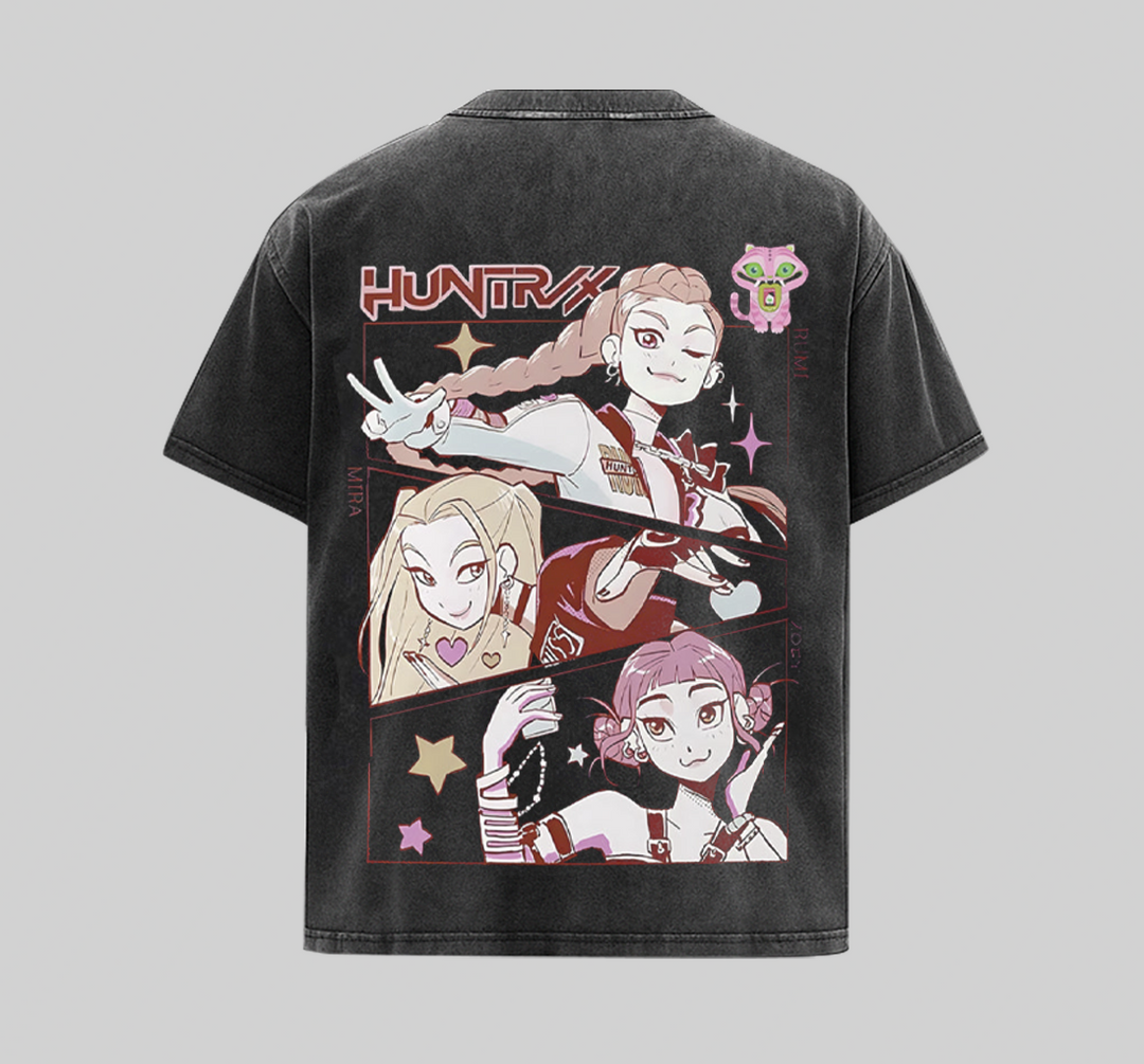 Huntrix Kpop Demon Hunter VRS Graphic Tee [KPX]