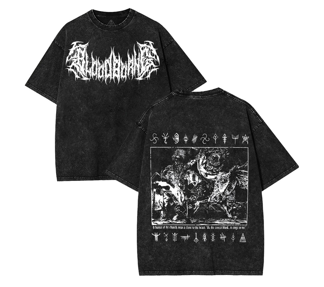 Bloodborne Washed Graphic Tee [TPR]