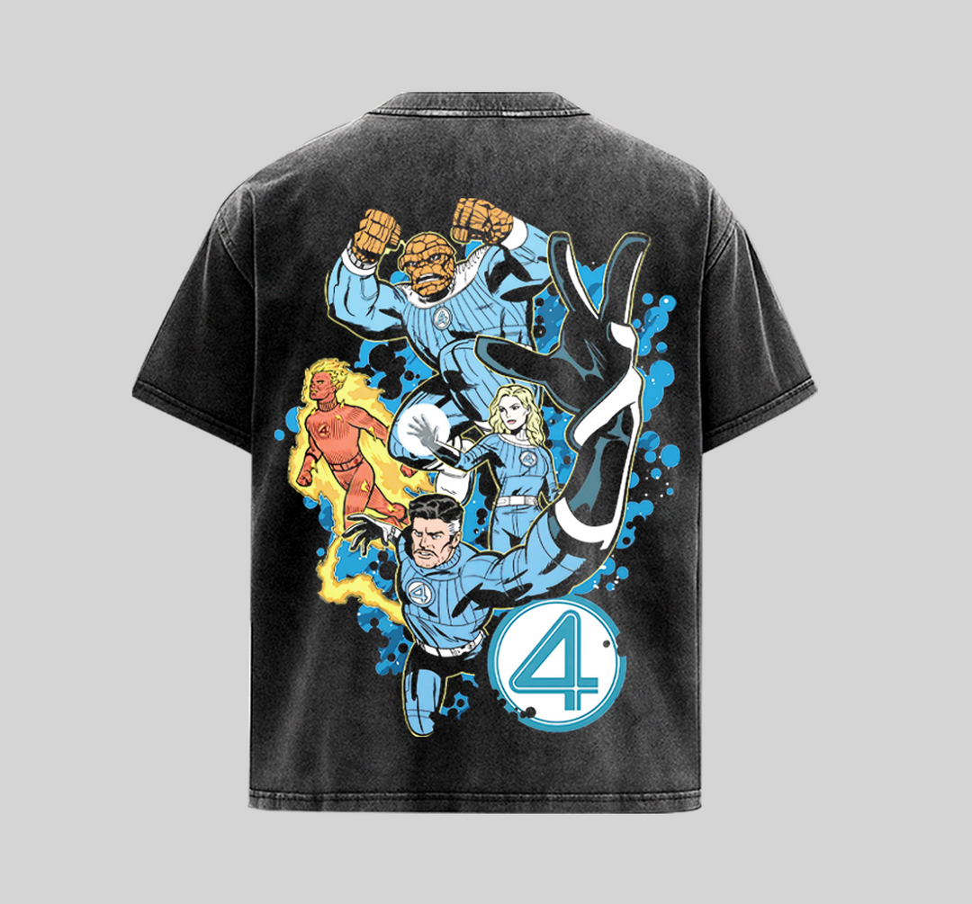 Fantastic Four VRS Shirt | Marvel Comics Book Hot Shirt [FS]