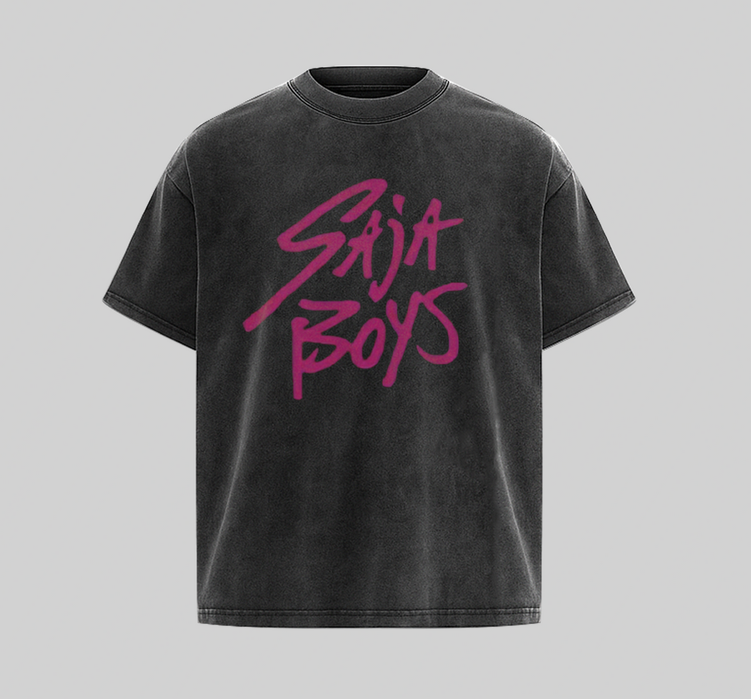 Saja Boys VRS Kpop Demon Hunter Vintage Washed Tee [KPX]