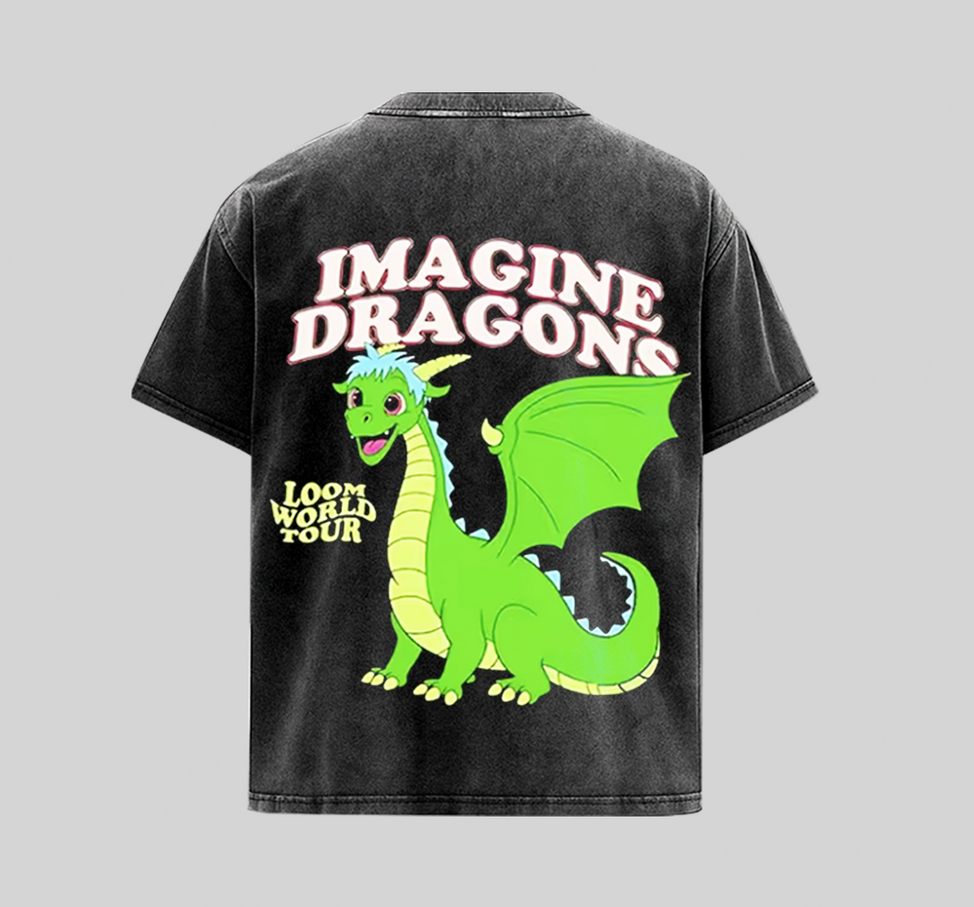 Imagine Dragons Band Vingate Shirts RBW [ID]