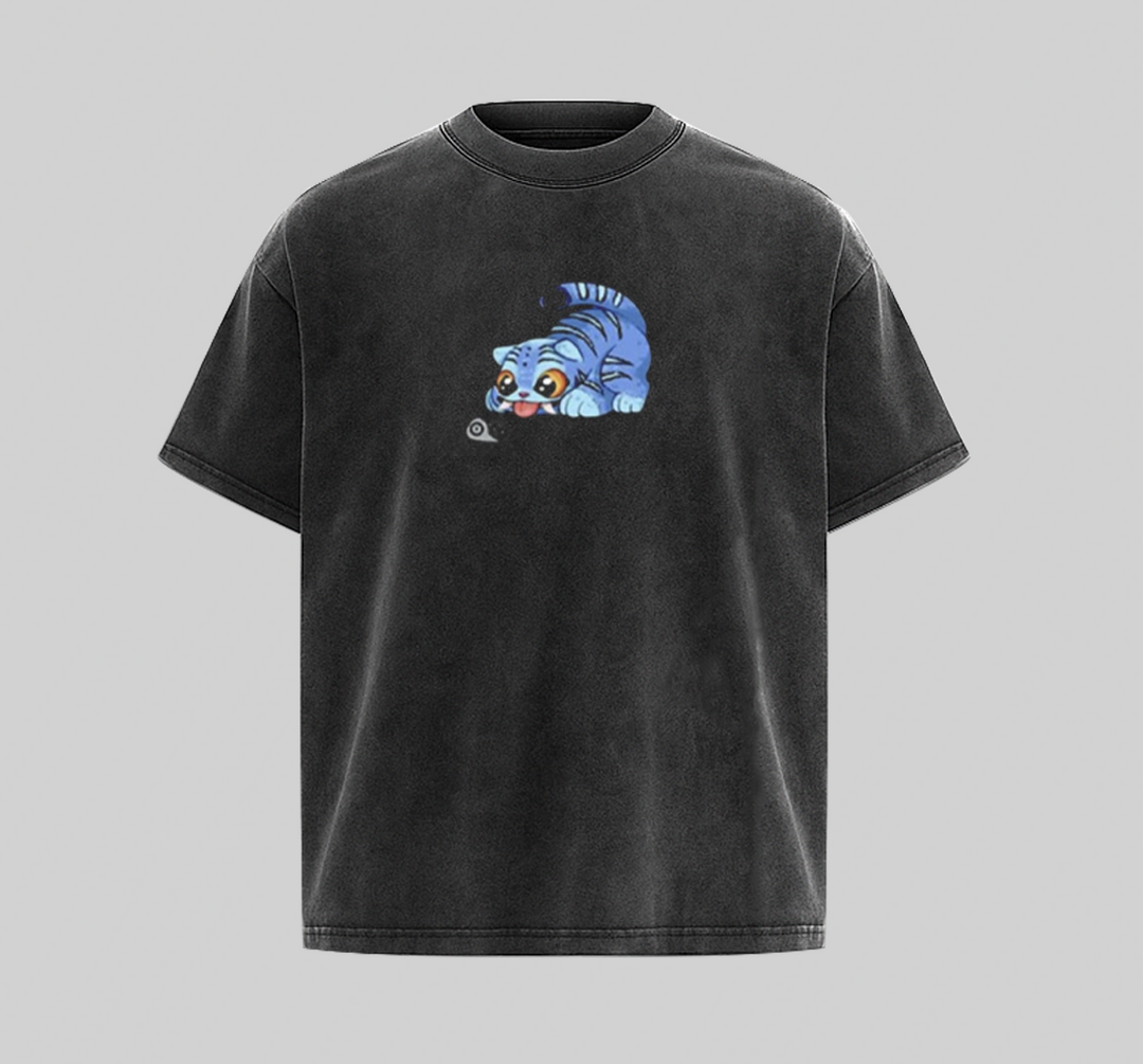 Blue Tiger and Bird Huntrix KPop Demon Hunter VRS Shirt [KPX]