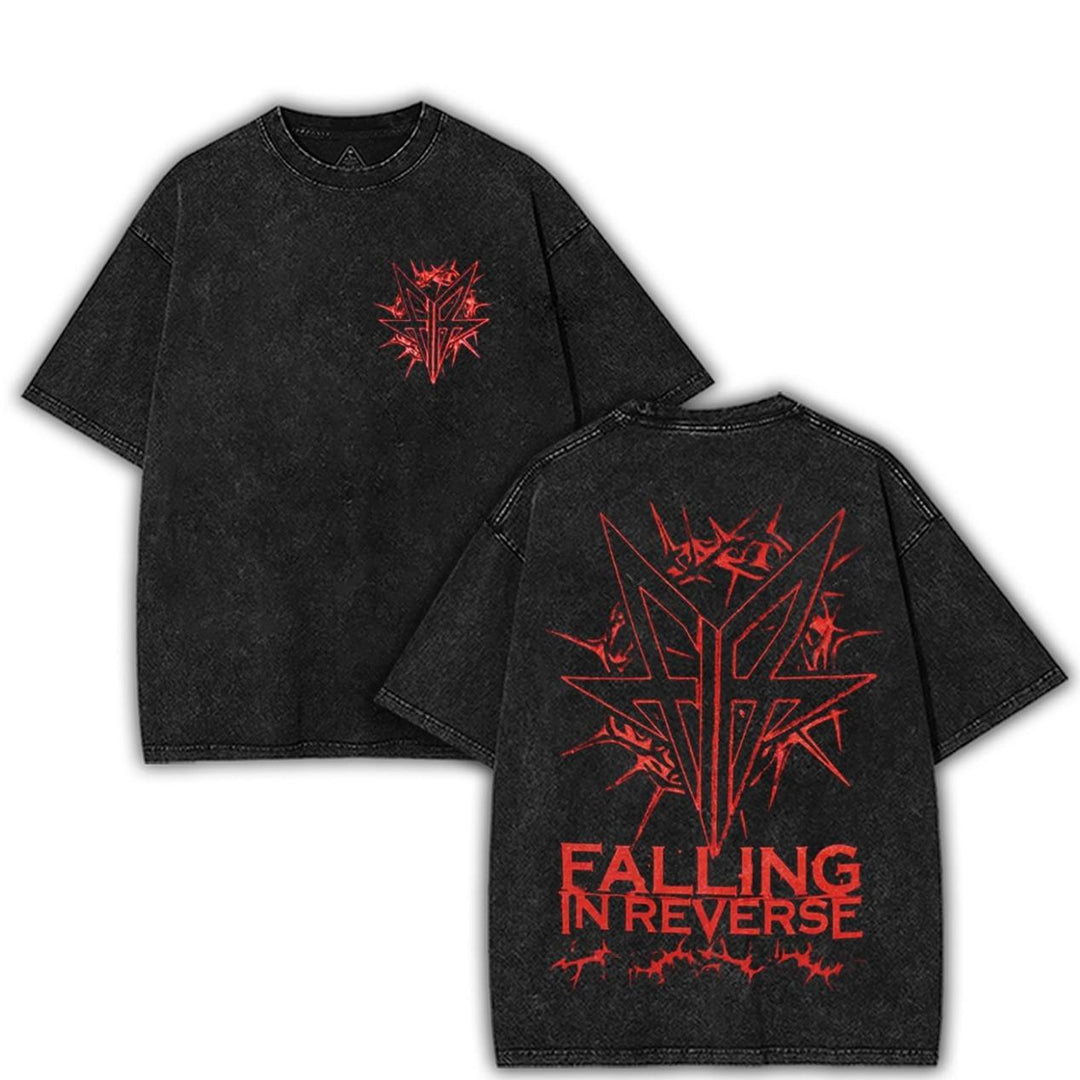 Vintage Retro Falling In Reverse - ThronsAesthetic Creepy Dark | FIRCD|TTT