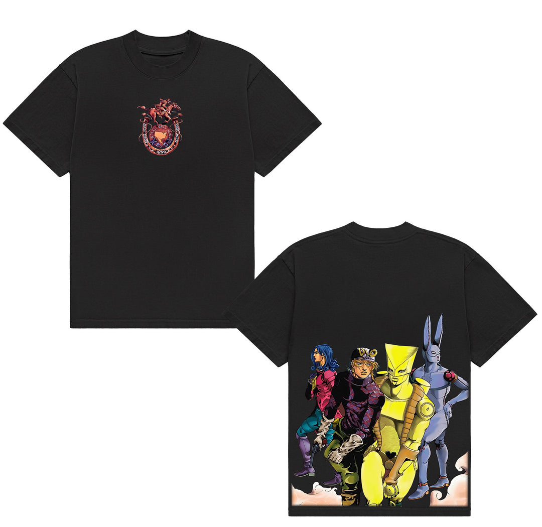 Steel Ball Run Dio & Funny Valentine Tee | Dual Villains Manga
