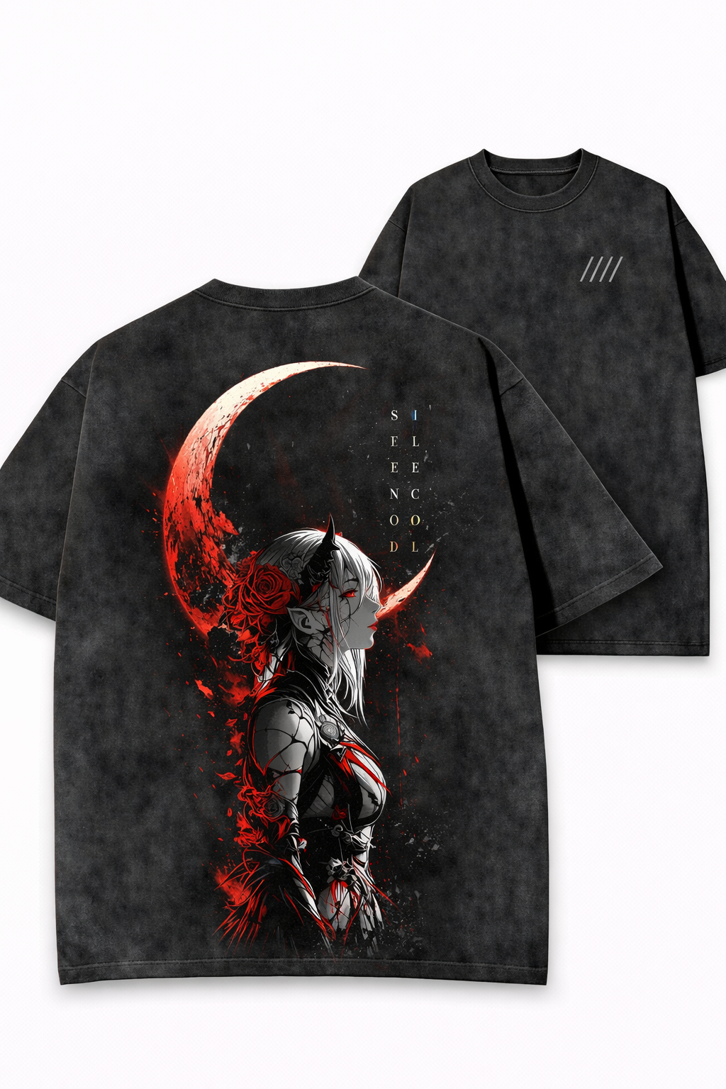 Silence of Blood Streetwear – Dark Gothic Graphic T-Shirt & Hoodie