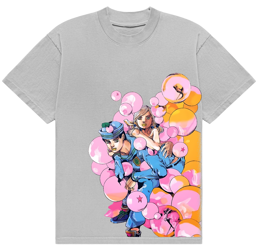 oJolion Josuke Higashikata Manga Washed Shirt, JoJo’s Bizarre Adventure