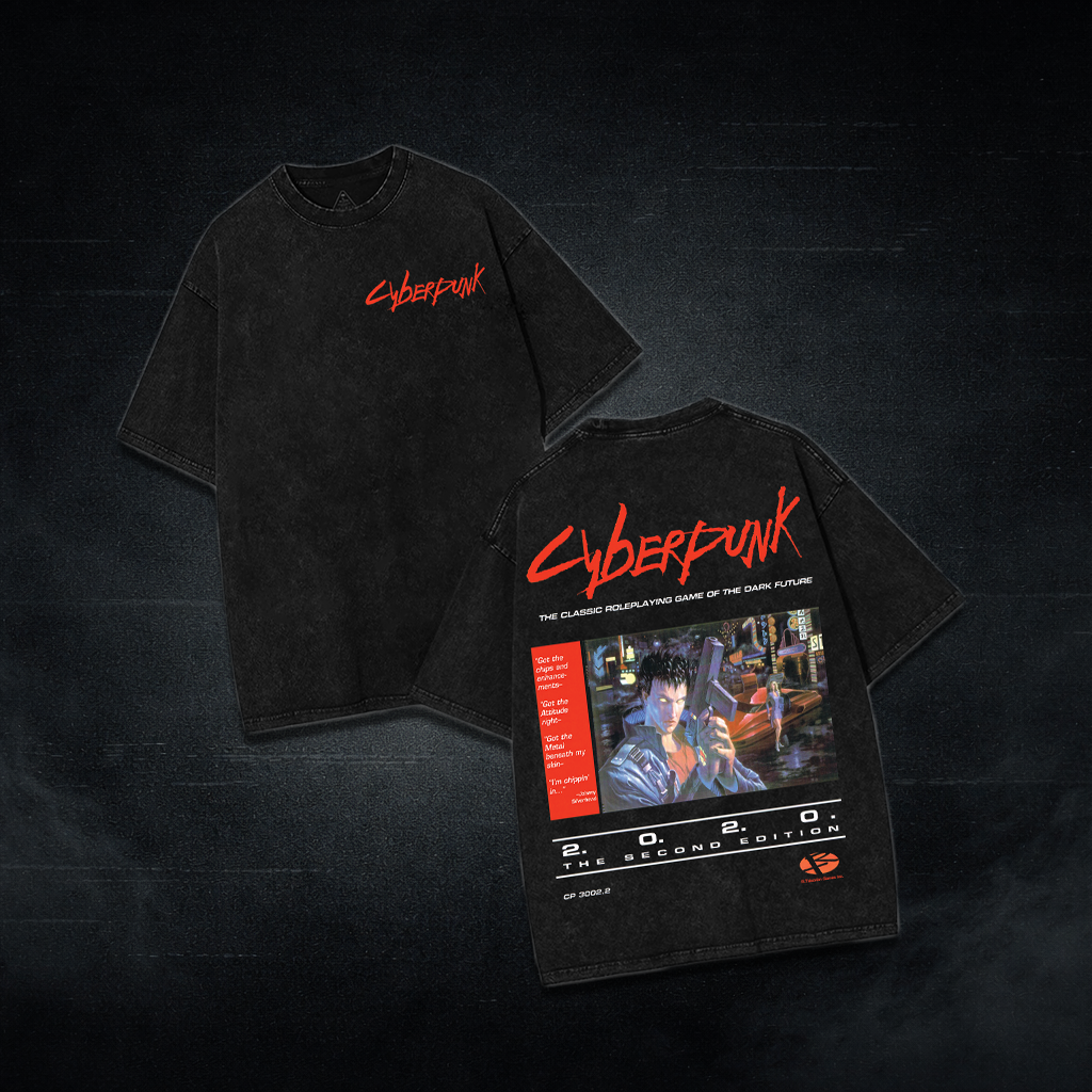 Cyberpunk 1990 Classic Gaming T-shirt